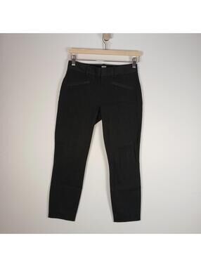 Gap Skinny Ankle Pants Womens 0 Charcoal Stretch Office Business Casual